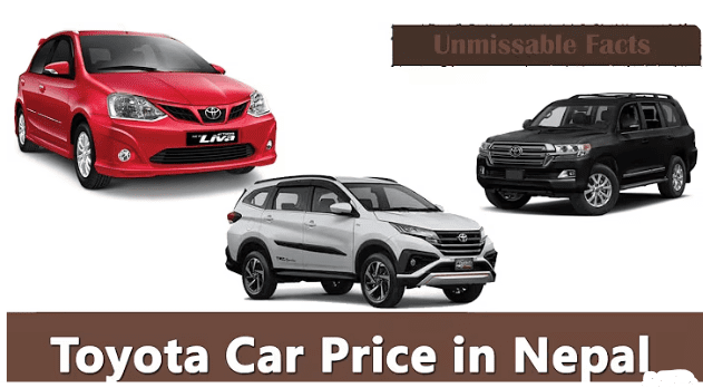 Toyota Car Price in Nepal 2025